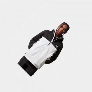 Chaqueta Softshell The North Face Mountain Q Hombre Blancos | 74523-YGKO