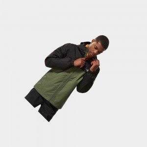Chaqueta Softshell The North Face Mountain Q Hombre Verde Oliva Verdes | 42189-HMKJ