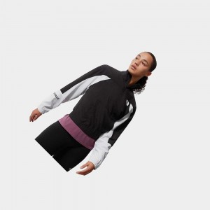 Chaqueta Softshell The North Face Mountain Athletics Wind Mujer Negros Blancos | 80456-IUJY
