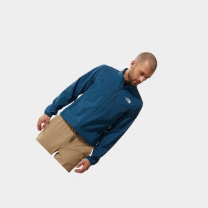 Chaqueta Softshell The North Face Nimble Hombre Azules | 67408-ILXS