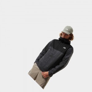 Chaqueta Softshell The North Face Quest Zip-in Hombre Grises Negros | 62573-BLVI