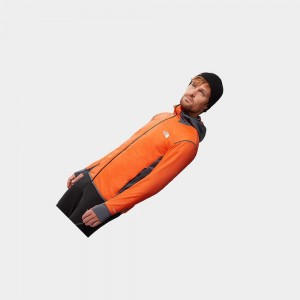 Chaqueta Softshell The North Face Speedtour Hooded Hombre Rojos Naranjas | 52843-FGRB