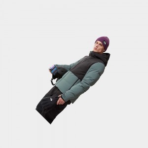 Chaquetas Aislantes The North Face Cirque Hombre Negros Verdes | 49735-EIHG