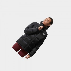 Chaquetas Aislantes The North Face Diablo Hooded Mujer Negros | 20169-ETNJ