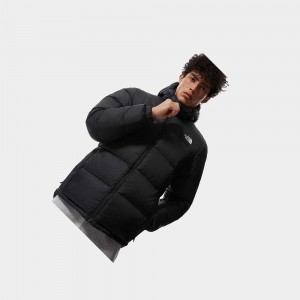 Chaquetas Aislantes The North Face Diablo Hooded Hombre Negros | 61529-IGXE