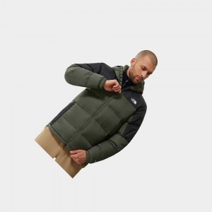 Chaquetas Aislantes The North Face Diablo Hooded Hombre Negros | 18964-BDMV