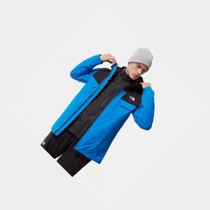 Chaquetas Aislantes The North Face Fourbarrel Zip-in Triclimate® Hombre Azules Negros | 93541-LMQU