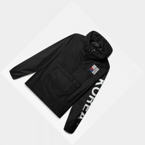 Chaquetas Aislantes The North Face International Fanorak Hombre Negros | 36571-AOZC