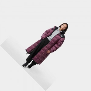 Chaquetas Aislantes The North Face Lhotse Duster Mujer Morados | 42859-JUHX
