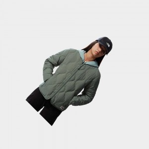 Chaquetas Aislantes The North Face M66 Mujer Verdes | 68235-WRXQ