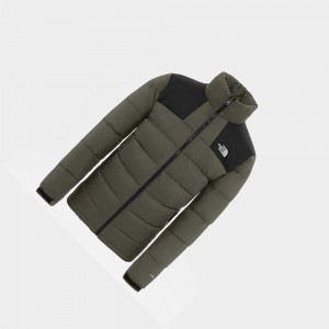 Chaquetas Aislantes The North Face Massif Hombre Verdes Negros | 96825-AMKS