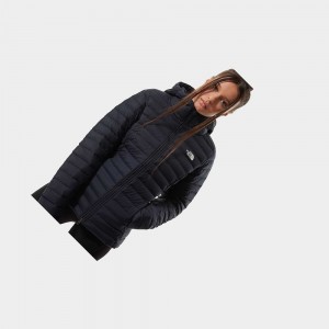 Chaquetas Aislantes The North Face Stretch Hooded Mujer Azul Marino | 41627-ZYNU