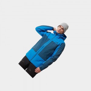 Chaquetas De Esquí The North Face Apex Flex Snow Futurelight™ Hombre Azules | 02416-NKCT