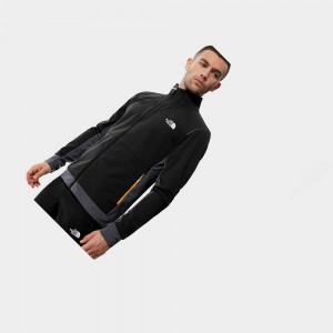 Chaquetas De Esquí The North Face Speedtour Stretch Hombre Negros Grises | 49610-GQSE