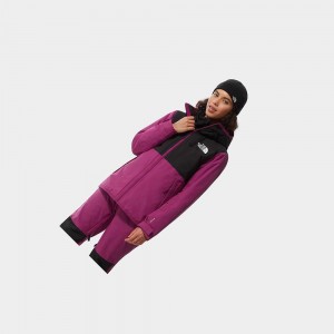 Chaquetas De Esquí The North Face Superlu Mujer Negros Morados | 75430-ZGKQ