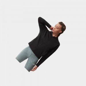 Chaquetas De Lana The North Face Active Trail Basin Zip-up Mujer Negros | 97852-OZUJ