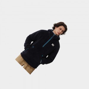 Chaquetas De Lana The North Face Campshire Hombre Azul Marino Azules | 40817-QKNS