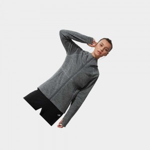 Chaquetas De Lana The North Face Canyonlands Hooded Mujer Grises | 04172-TOEX