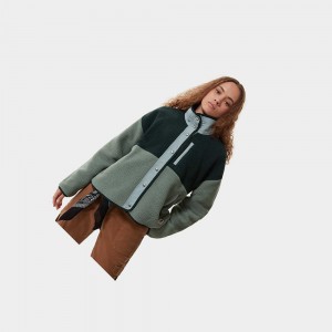 Chaquetas De Lana The North Face Cragmont Mujer Verdes | 01798-GHMI