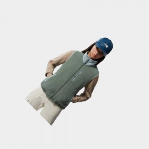 Chaquetas De Lana The North Face Cragmont Mujer Verdes Plateados Azules | 29813-CEPN