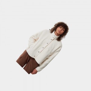 Chaquetas De Lana The North Face Cragmont Mujer Blancos | 03748-AZWU