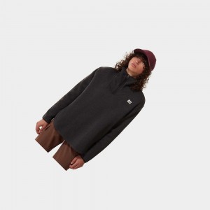 Chaquetas De Lana The North Face Crescent Mujer Negros | 09621-AGNR