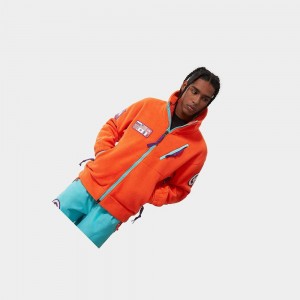 Chaquetas De Lana The North Face Ctae Hombre Rojos Naranjas | 47296-WZMT