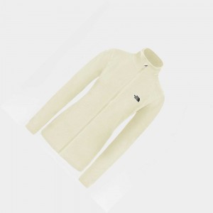 Chaquetas De Lana The North Face Emilia Full-zip Fleece 2 Mujer Blancos | 04359-PFRB