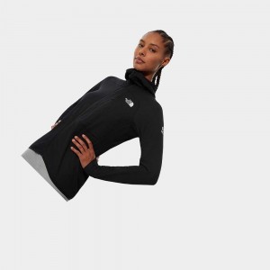 Chaquetas De Lana The North Face L2 Futurefleece™ Hooded Mujer Negros | 95068-JBIV