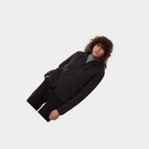 Chaquetas De Lana The North Face Mountain Mujer Negros | 87610-KAFZ