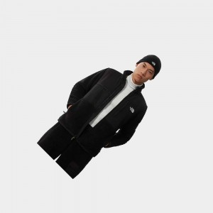 Chaquetas De Lana The North Face Mtn Archives Denali Sherpa Hombre Negros | 89764-XWAM