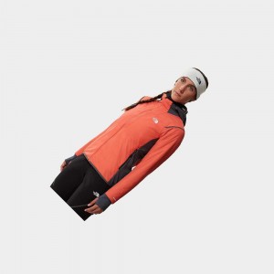 Chaquetas De Lana The North Face Speedtour Ventrix Hooded Mujer Naranjas | 07564-UAFW