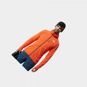 Chaquetas De Lana The North Face Summit L2 Futurefleece™ Hombre Rojos Naranjas | 91347-JCQX