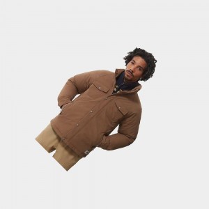 Chaquetas De Plumas The North Face 1980 Hoodoo Re-edition Hombre Verdes Oscuro Marrom | 50248-CBZX