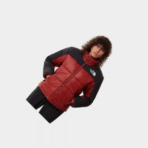 Chaquetas De Plumas The North Face Himalayan Mujer Rojos Oscuro | 92805-OBCS