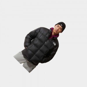 Chaquetas De Plumas The North Face Lhotse Hombre Negros Blancos | 68215-IVYJ