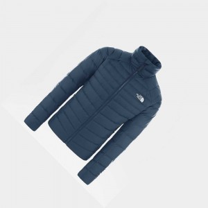 Chaquetas De Plumas The North Face New Ashton Hombre Azules Turquesa | 13792-GORB