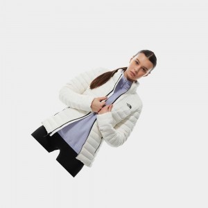 Chaquetas De Plumas The North Face Stretch Mujer Blancos | 74320-YLNU