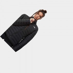 Chaquetas De Plumas The North Face Stretch Mujer Negros | 92370-ADYV
