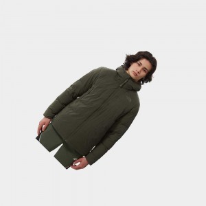 Chaquetas De Plumas The North Face Trail 50/50 Hombre Verdes | 48329-GTXC