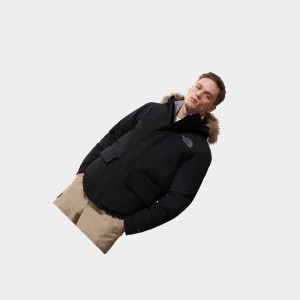 Chaquetas Parka The North Face Arctic Hombre Negros | 17605-JAXK