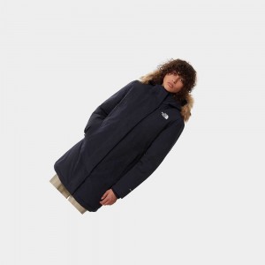 Chaquetas Parka The North Face Arctic Mujer Azul Marino | 40752-NCMF