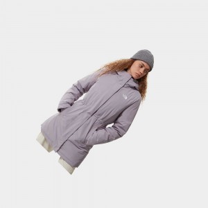 Chaquetas Parka The North Face Brooklyn Mujer Grises | 24937-ALGJ