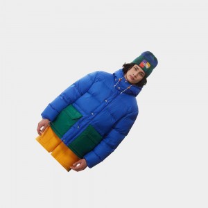 Chaquetas Parka The North Face Colour Block Sierra Hombre Azules Verdes | 26473-UVYD