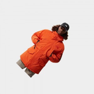Chaquetas Parka The North Face Expedition Mcmurdo Hombre Rojos Naranjas | 85973-KCIQ