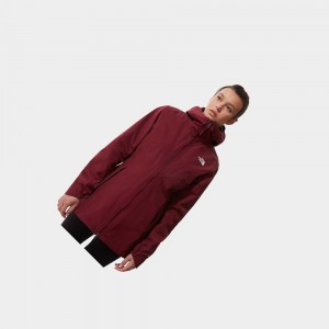 Chaquetas Parka The North Face Hikesteller Parka Shell Jacket Mujer Rojos | 68095-NYVP
