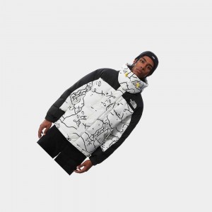 Chaquetas Parka The North Face Search & Rescue Himalayan Hombre Blancos | 73486-AMBL