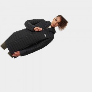 Chaquetas Parka The North Face Stretch Mujer Negros | 16547-ILRU