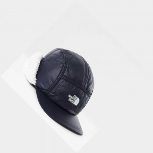 Gorras The North Face Earflap Mujer Azul Marino Blancos | 03684-QMGJ