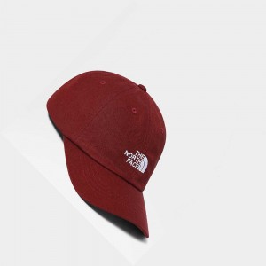Gorras The North Face Norm Hombre Rojos Oscuro | 23095-VMNW